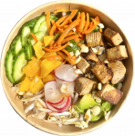 Poke bowl s tofu